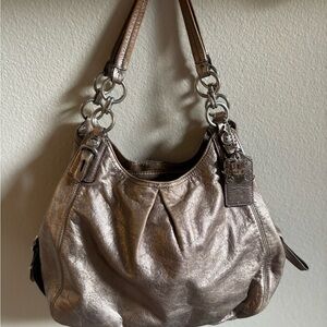 Vintage Y2K Coach Madison Maggie Leather Hobo Bag